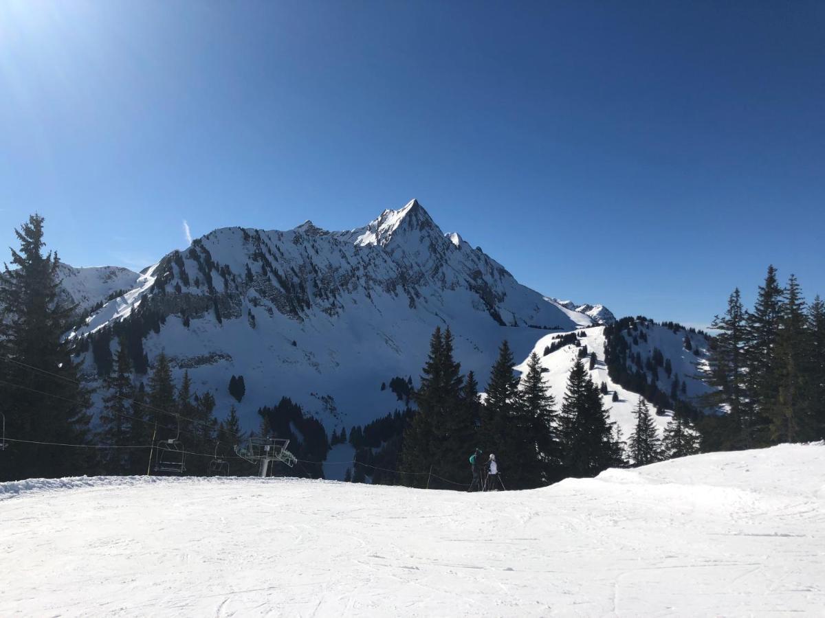 Studio 4 Personnes A 80M Des Pistes De Ski Saint-Jean-dʼAulps Exterior foto